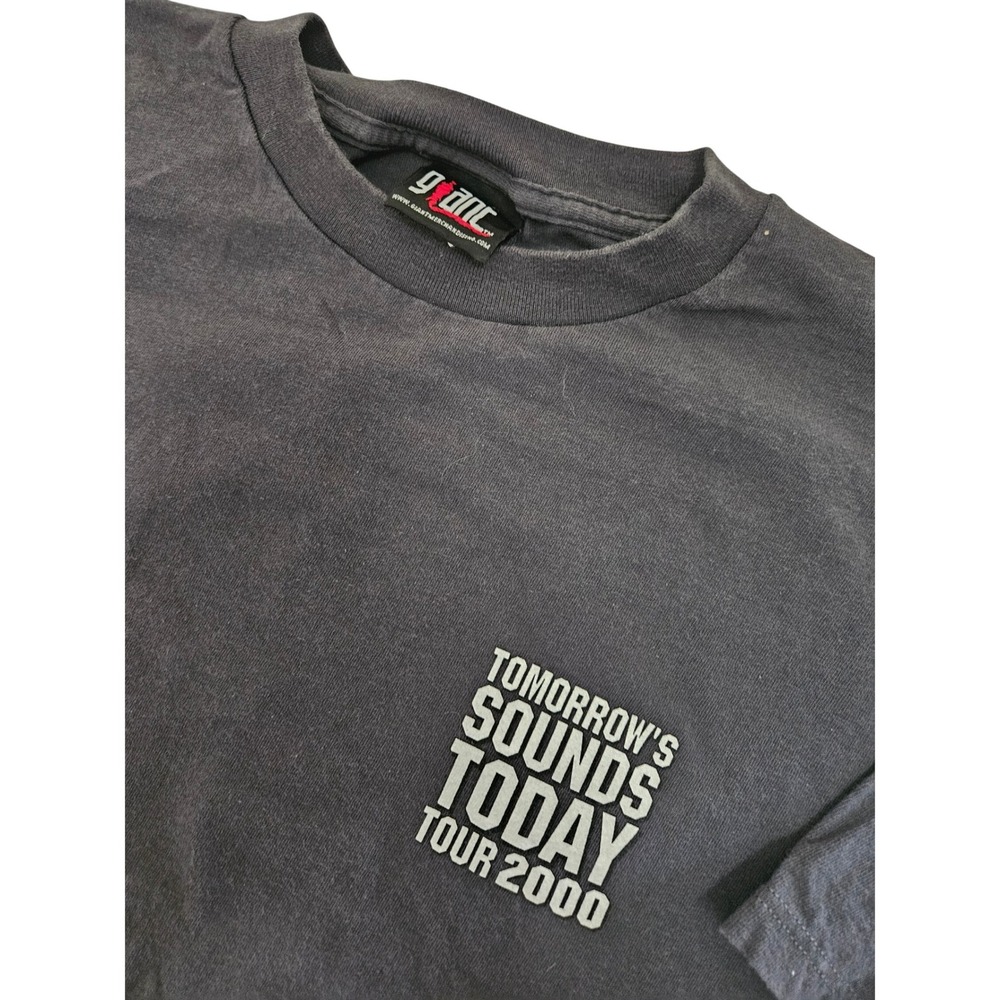 VTG 2000 Dwight Yoakam Tomorrow's Sounds Today Tour T Shirt Giant Black USA
